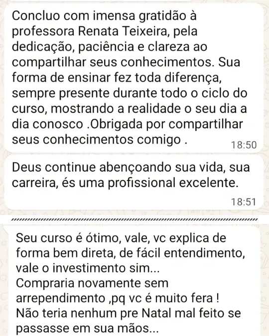 Depoimento de aluno 3